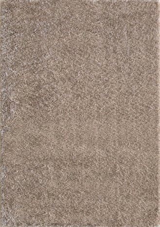 Hoogpolig beige vloerkleed Java 1100