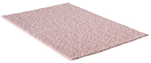 Exclusief Attent water Roze hoogpolig vloerkleed | Roze vloerkleed en karpet - Vloerkleedoutlet